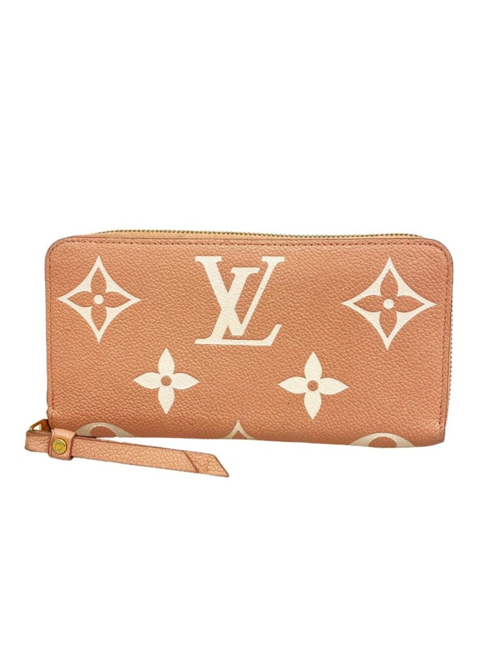 Louis Vuitton Wallet Monogram Empreinte Bicolor Zippy Rose Trianon